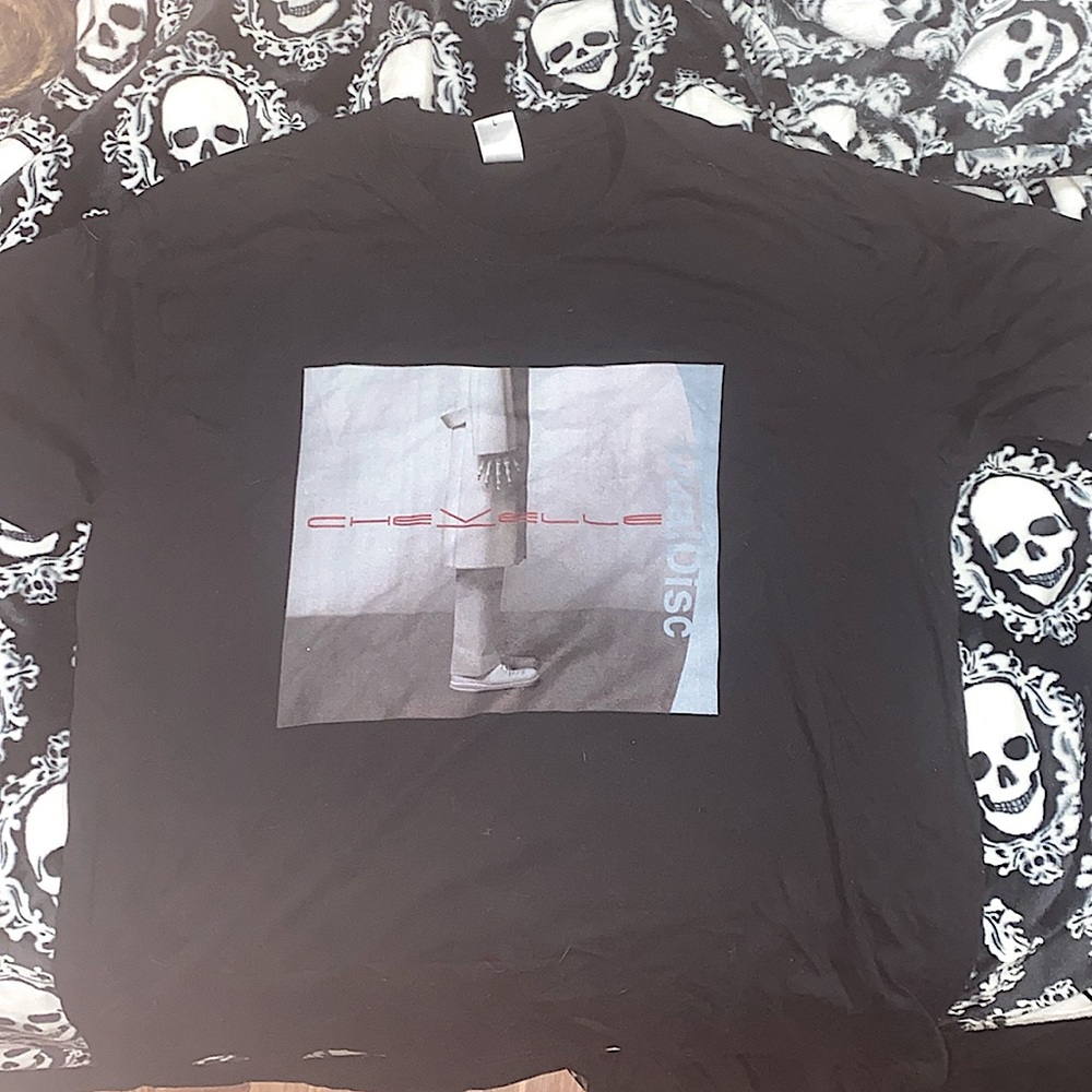 Men’s rock band Chevelle t shirt 💀🖤